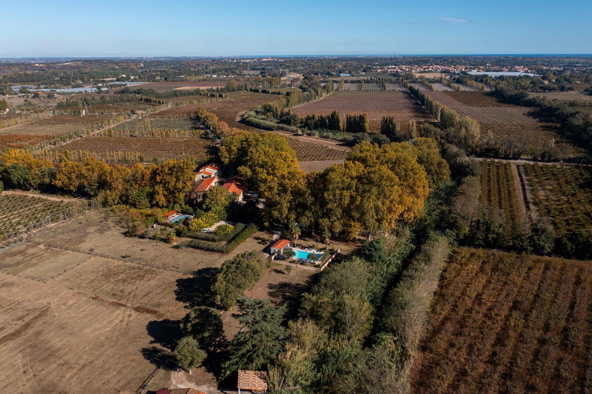 Domaine Castell De Bles Bed & Breakfast Saint-Génis Eksteriør bilde